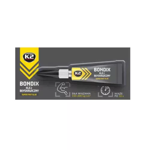 K2 Pillanatragasztó – 3 g (Klej Bondix)