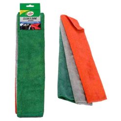   Turtle Wax FGX5424P3TD Clean & Shine Tisztító- és Fényezőkendő – 40x40cm (3 db/csomag)