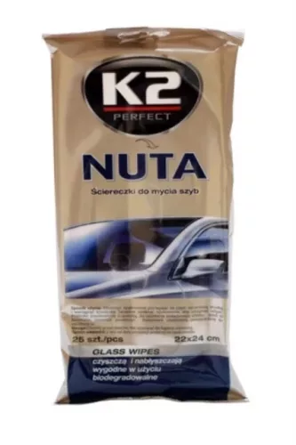 K2 Nuta Wipes üvegtisztító kendő – vegyiáru