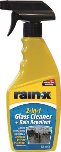 rx88199500 Rain-X 2in1 Ablaktisztító és Vízlepergető 500ml