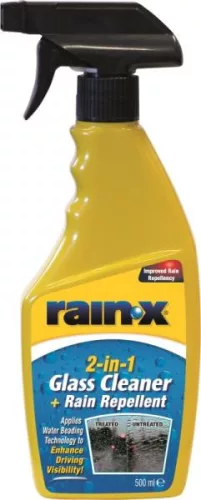 rx88199500 Rain-X 2in1 Ablaktisztító és Vízlepergető 500ml