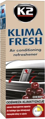 Klímatisztító spray K2 Klima Fresh cseresznye 150 ml