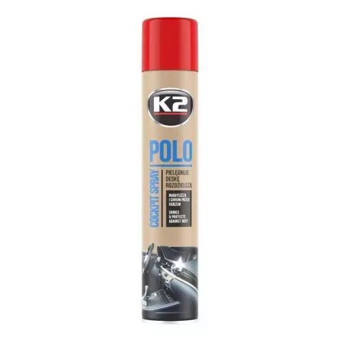K2 Polo Cockpit műszerfalápoló spray eper 750ml