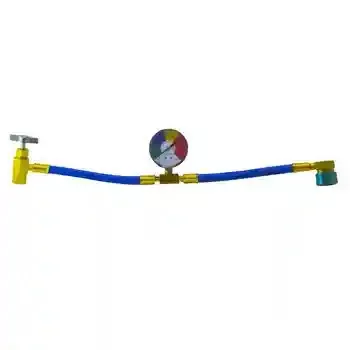 Klíma töltőcsap csővel, régi típusú R134a rendszerhez