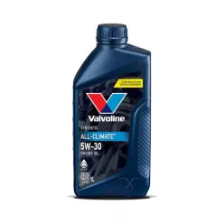   Motorolaj – VALVOLINE – ALL CLIMATE 5W30 – SAE 5W-30, Szintetikus olaj, 1 liter