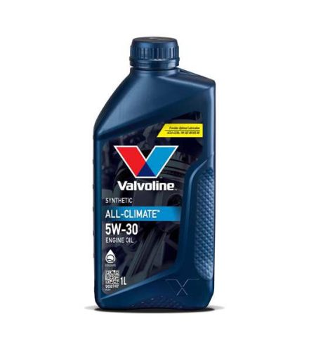 Motorolaj – VALVOLINE – ALL CLIMATE 5W30 – SAE 5W-30, Szintetikus olaj, 1 liter