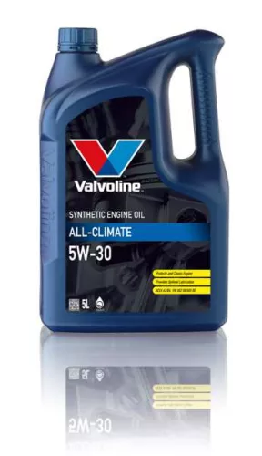 Motorolaj – VALVOLINE – ALL CLIMATE 5W30 – SAE 5W-30, Szintetikus olaj, 5 liter