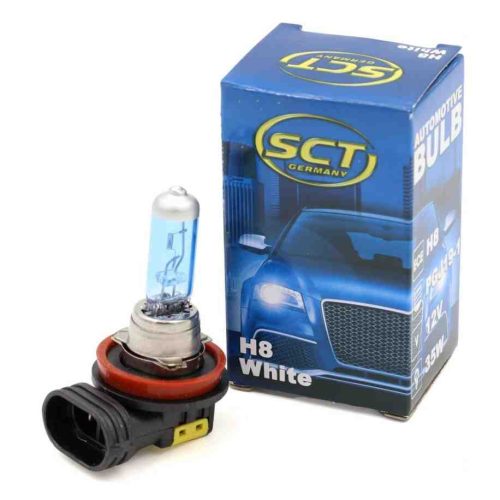 SCT 202617 H8 12V 35W fehér izzó PGJ19-1 foglalattal