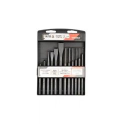 Véső és lyukasztó készlet 12 db – YT-4714 (Yato)