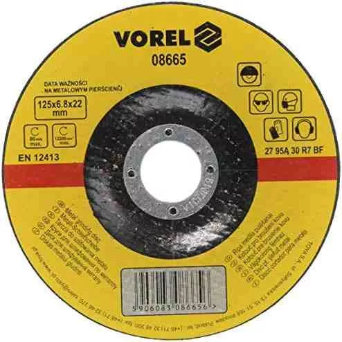 Csiszolókorong 125x6,8x22,2 mm – 08665