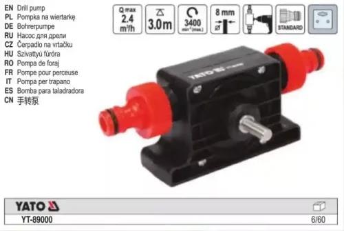 YT-89000 Szivattyú fúrógéphez