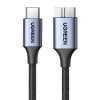 USB-C kábel mikro USB UGREEN 15233-hoz, 2 m (szürke)