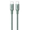 USB-C-USB-C kábel UGREEN 15310 (zöld)