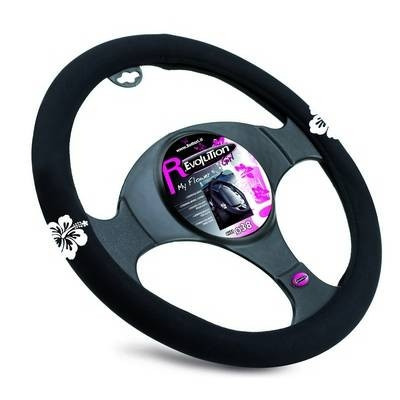 Kormányvédő My Flower fehér – 17177