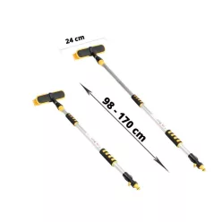Teleszkópos Autómosó Kefe Vízcsatlakozóval (100-175 cm)