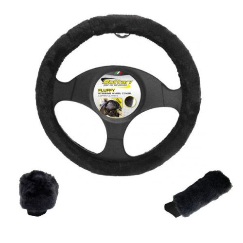 Kormányvédő szett – téli – Fluffy – 16745