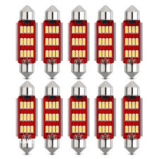 SMD-ROOF-10SMD-41 - 10db-os 41MM Szofita Led 12V hűtőbordás CANBUS