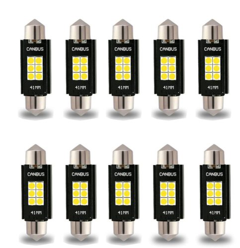 SMD-ROOF-3030-39- 10db-os 39MM-3030-6SMD Szofita - CANBUS - 12-24V Hűtőbordákkal