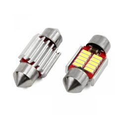   SMD-ROOF-10SMD-31 - 2db-os 31MM Szofita Led 12V hűtőbordás CANBUS