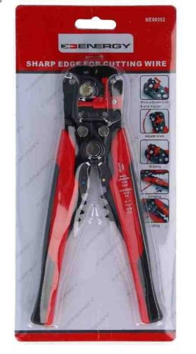 NE00362 kábelcsupaszoló-saruzó fogó