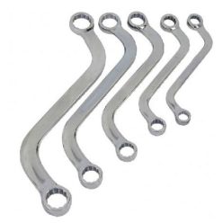 NE00198 S-alakú csillagkulcs készlet 10–19 mm, 5 db