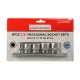 NE00422-SK5 dugókulcs crova készlet 6 lap 3/8" 13–21 mm