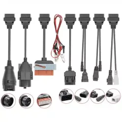   Személyautó OBD átalakító kábel szett – OBD I → OBD II (8 db)