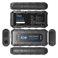 TopDon V2200 Autós Indító & Power Bank – 2200 A, 12 V