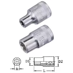 Torx E-crowa 1/2" E-22 – 454522