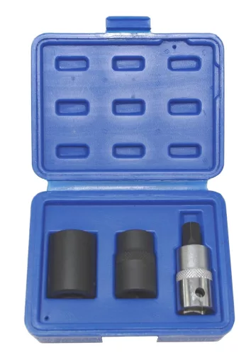 Dugókulcsfej – A-12003 UPG – 5 lapú – fékhez – 5 db-os – 10 mm, 12.5 mm, 14 mm, 19 mm
