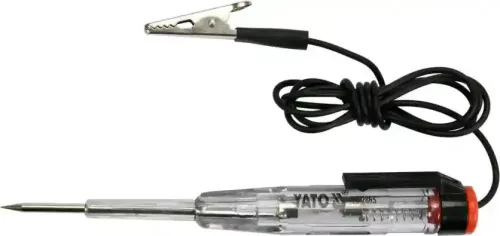 Próbalámpa 6–24 V, 90 cm kábel – YT-2865 (Yato)