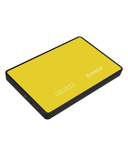 Orico SSD / HDD 2.5 SATA III külső ház (sárga)