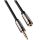H-Drive HF-GZ03 AUX Kábel, 1,5 m, 3,5 mm-es Jack Apa-Anya