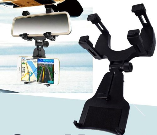 PDA-JHD97 Visszapillantó Tükörre Rögzíthető Autós Telefontartó