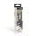 Delight 55442C-BK USB Type-C Adat- és Töltőkábel, 1 m, Fekete, LED Fénnyel
