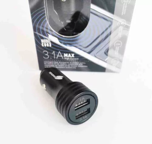 3.1A gyorstöltő, 2 USB kimenettel