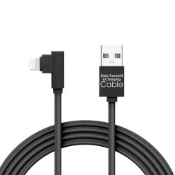   Delight 55444M-BK Micro USB Adat- és Töltőkábel, 2 m, Fekete