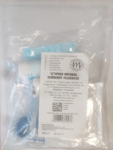 Mentődoboz – A jelű – nejlon zacskóban