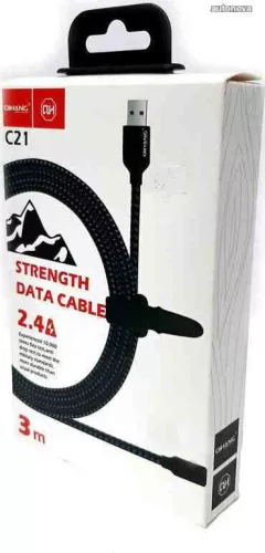 Baseus Cafule USB-C / USB-C Adat- és Töltőkábel, 2 A, 3 m, Piros-Fekete