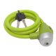 Kerékpárzár – 10mm x 120cm – zöld – 57077GR