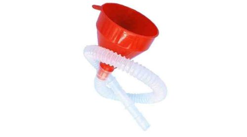 Tölcsér műanyag + flexibilis tömlő 5554