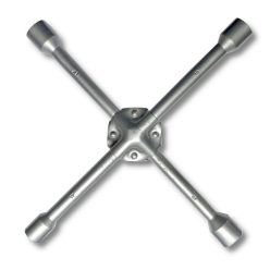 Erősített keresztkerékkulcs, 17-19-21-23 mm SZR-51935T