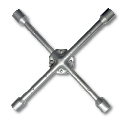 Erősített keresztkerékkulcs, 17-19-21-23 mm SZR-51935T