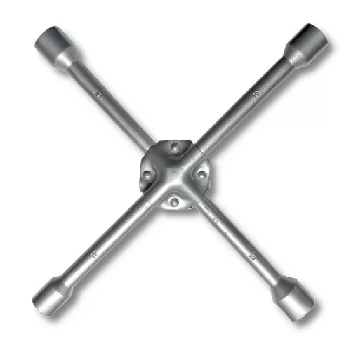 Erősített keresztkerékkulcs, 17-19-21-23 mm SZR-51935T