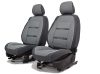Hyundai Ix35  Neptunus  Bőr/Szövet Méretezett Üléshuzat -Szürke- 2Db Első Ülésre