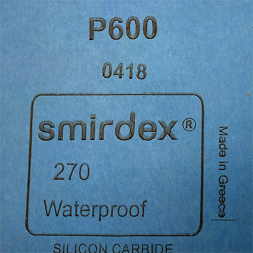 Smirdex 270, Vízálló Csiszolópapír, 230x280mm, P600