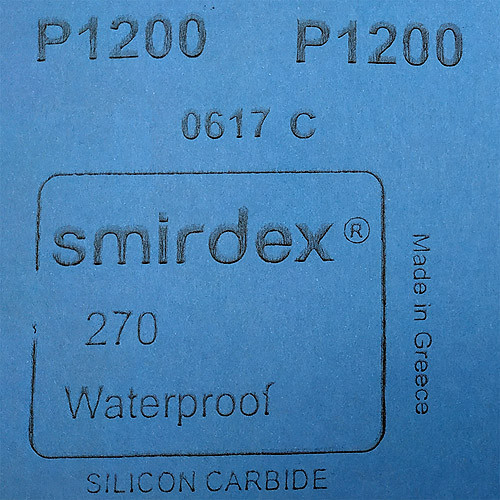 Smirdex 270, Vízálló Csiszolópapír, 230x280mm, P1200