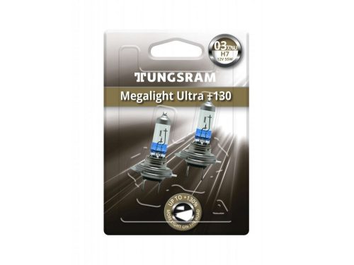 Tungsram, MEGALIGHT ULTRA H7 55W HALOGÉN IZZÓ - PÁRBAN