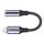 Audio adapter Ugreen US211 Lightning to Mini Jack 3.5mm audio adapter (black)
