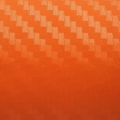 Dekor Fólia Karbon 3D, Narancs, Kicsi, 50x152cm